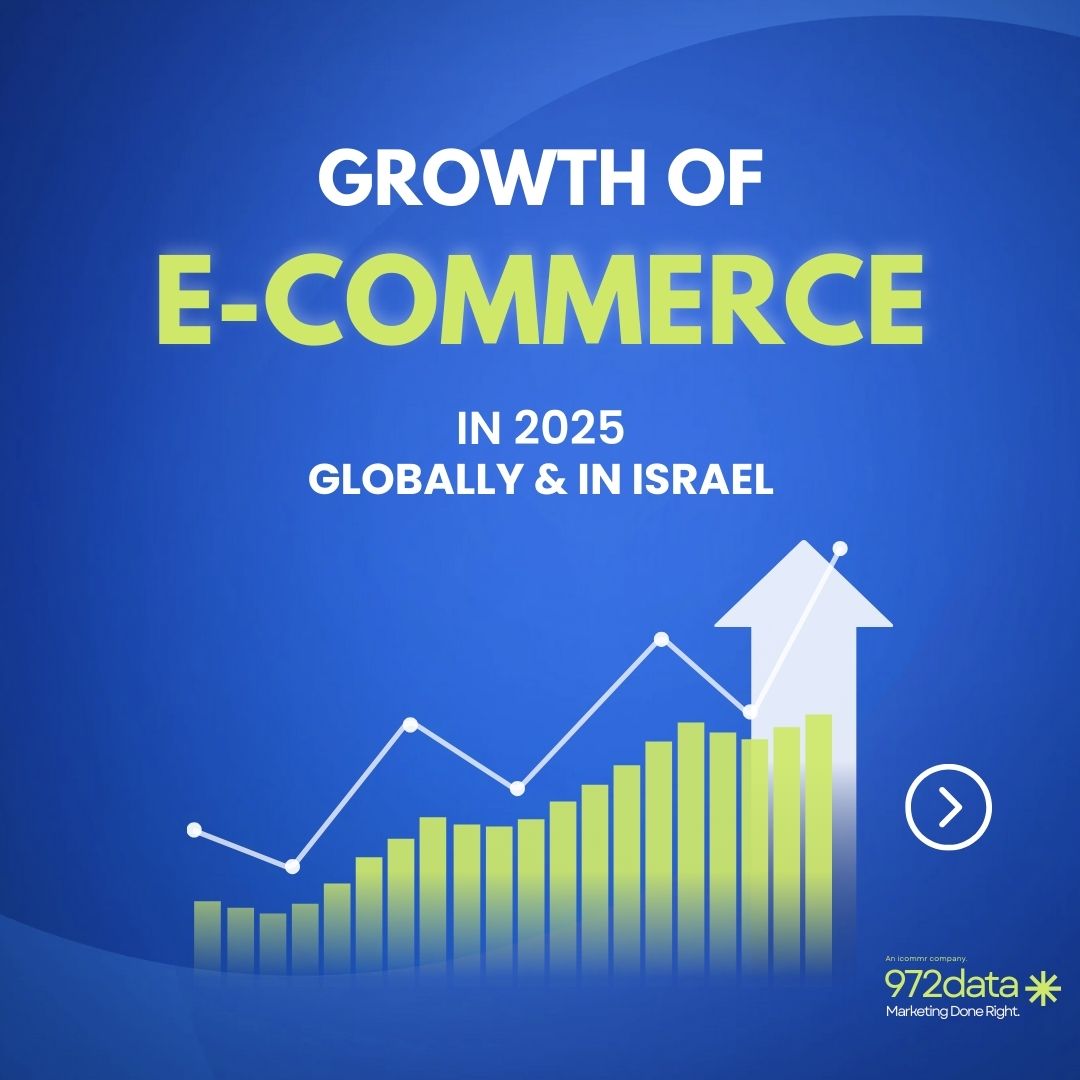 The Explosive Growth of E-Commerce Globally and in Israel: Why 2025 is the Year to Sell Online.