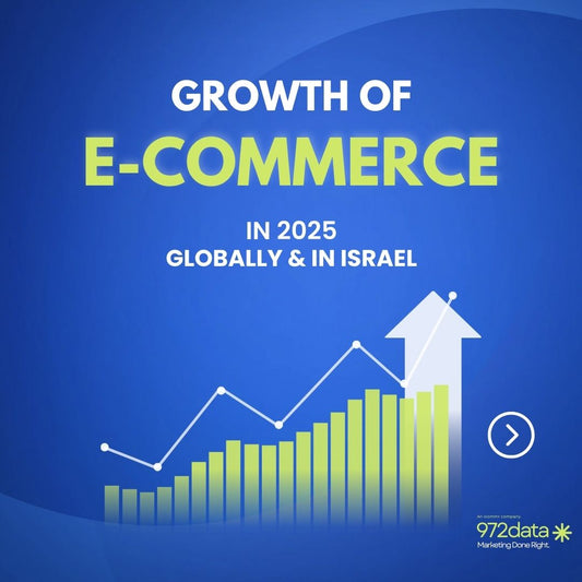 The Explosive Growth of E-Commerce Globally and in Israel: Why 2025 is the Year to Sell Online.